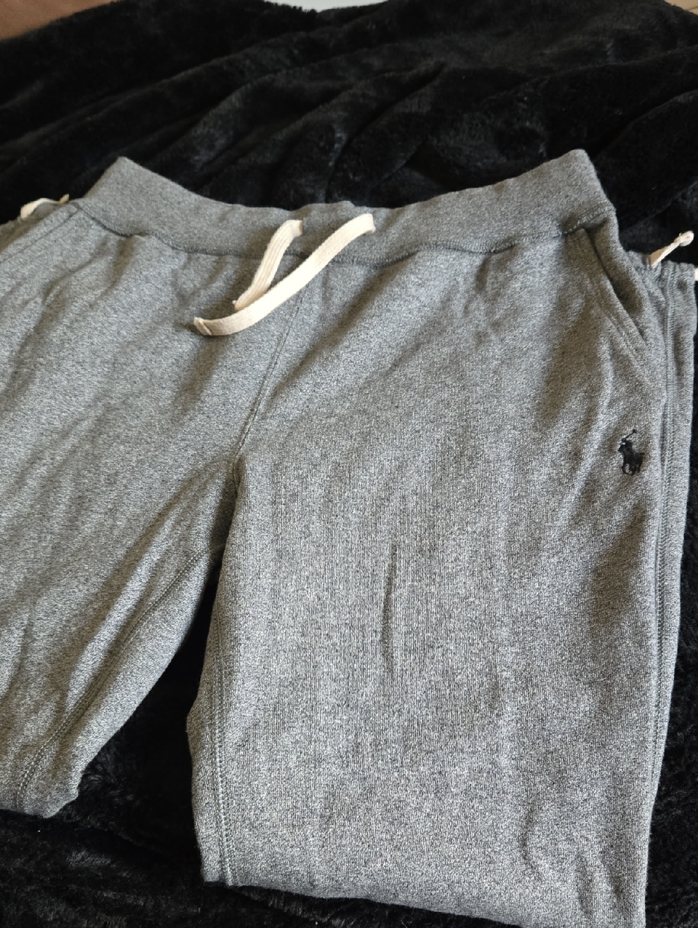 Polo by Ralph Lauren Gray Drawstring Sweatpants